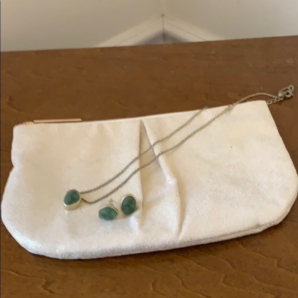 Necklace and earrings